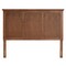 Baxton Studio Alarice Classic and Traditional Ash Walnut Finished Wood Queen Size Headboard 232-12881-ZORO - alternate 2